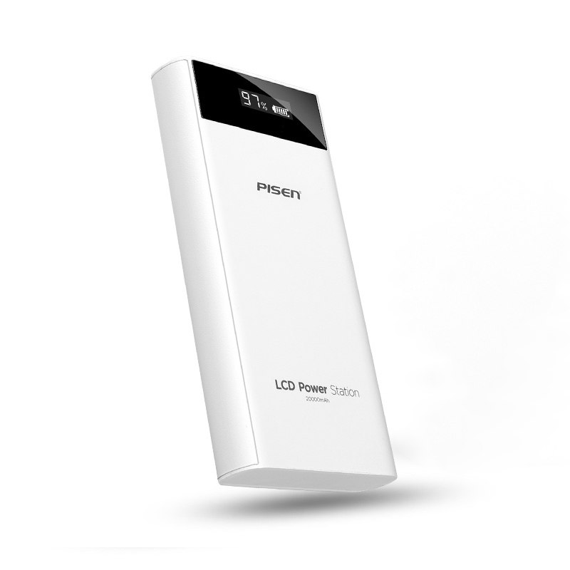 Pisen Charging LCD Power Bank 20000mAh